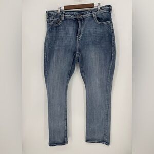 Cowgirl Tuff "Tuff Cookie Cream" Women's Jeans Size Waist 40 + Length 35